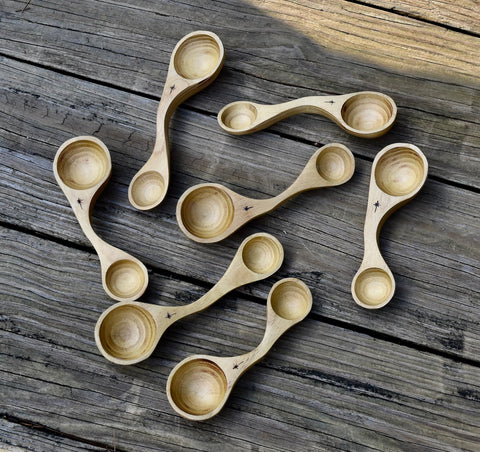 Wooden Measuring Spoons – River City Coffee and Goods